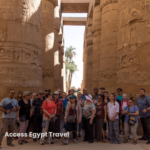 group pic at karnak temple
