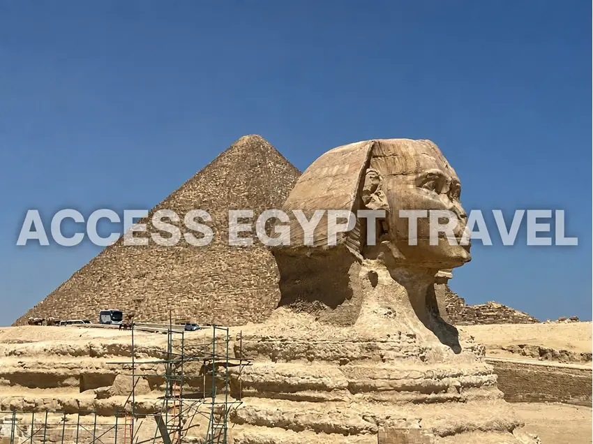 Giza Pyramids and the Sphinx